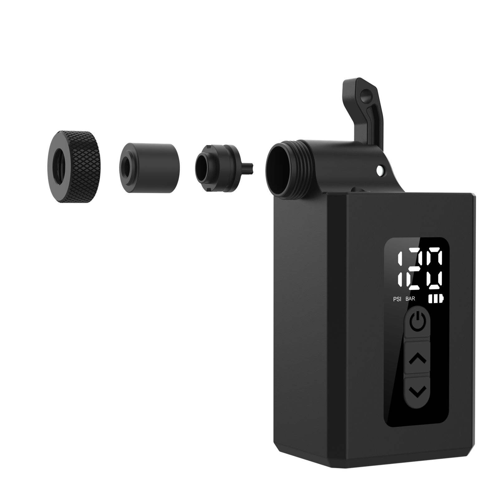 E8A-PA Slim All-Valve Electric Mini Pump valve detail
