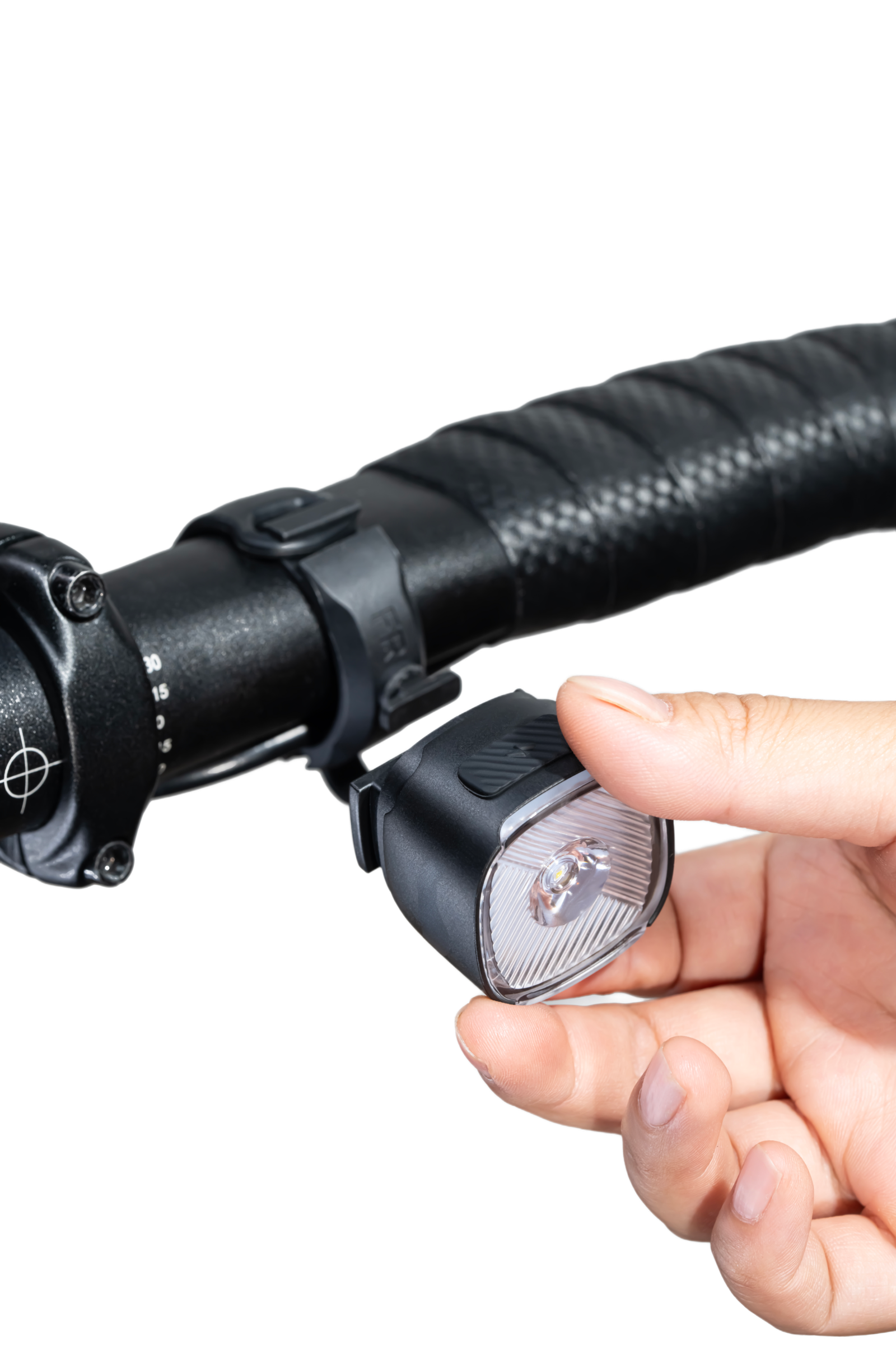 K01 bicycle front light quick-release removal