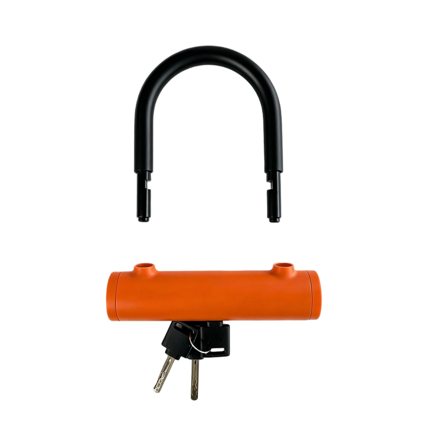 669 bicycle U-lock with shackle, lock body and three brass keys