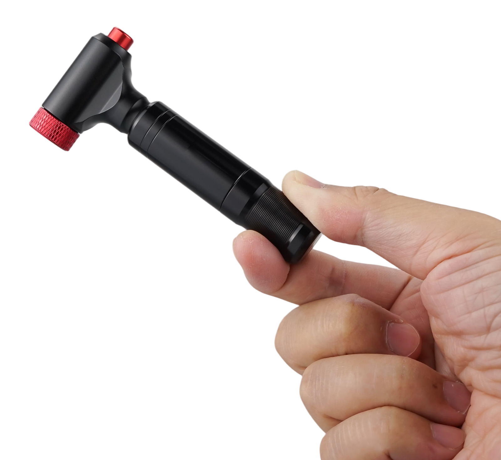 VVT-2 compact repair tool held in the hand showing portable size
