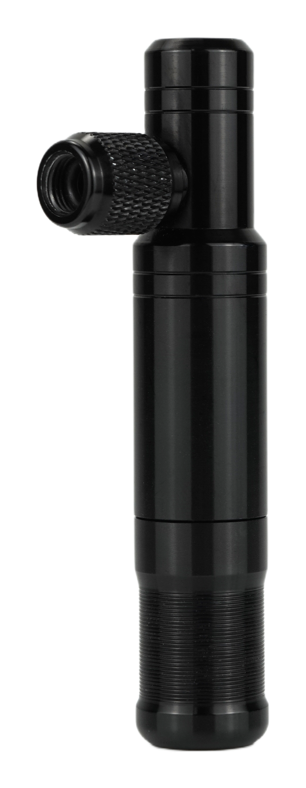 VVT-3 integrated tubeless tyre repair tool with CO2 inflator, black aluminium body